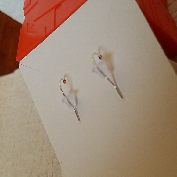 Fireworks Faux Leather Earrings - Picture 3 of 4